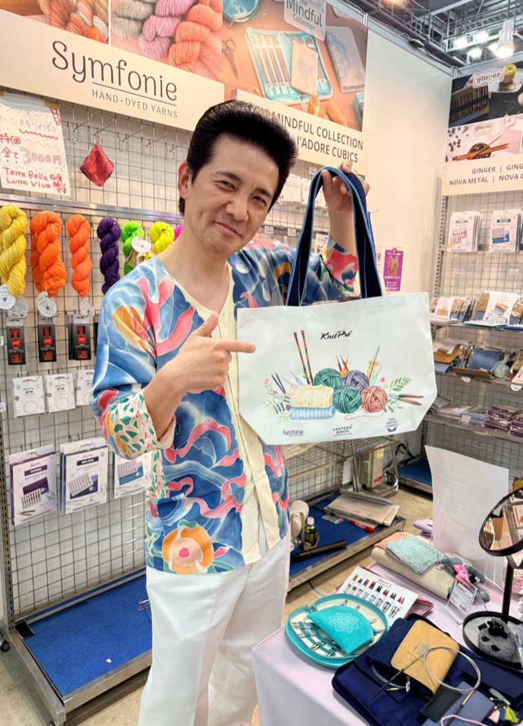 ブースにご来場いただいたアイパー滝沢さん