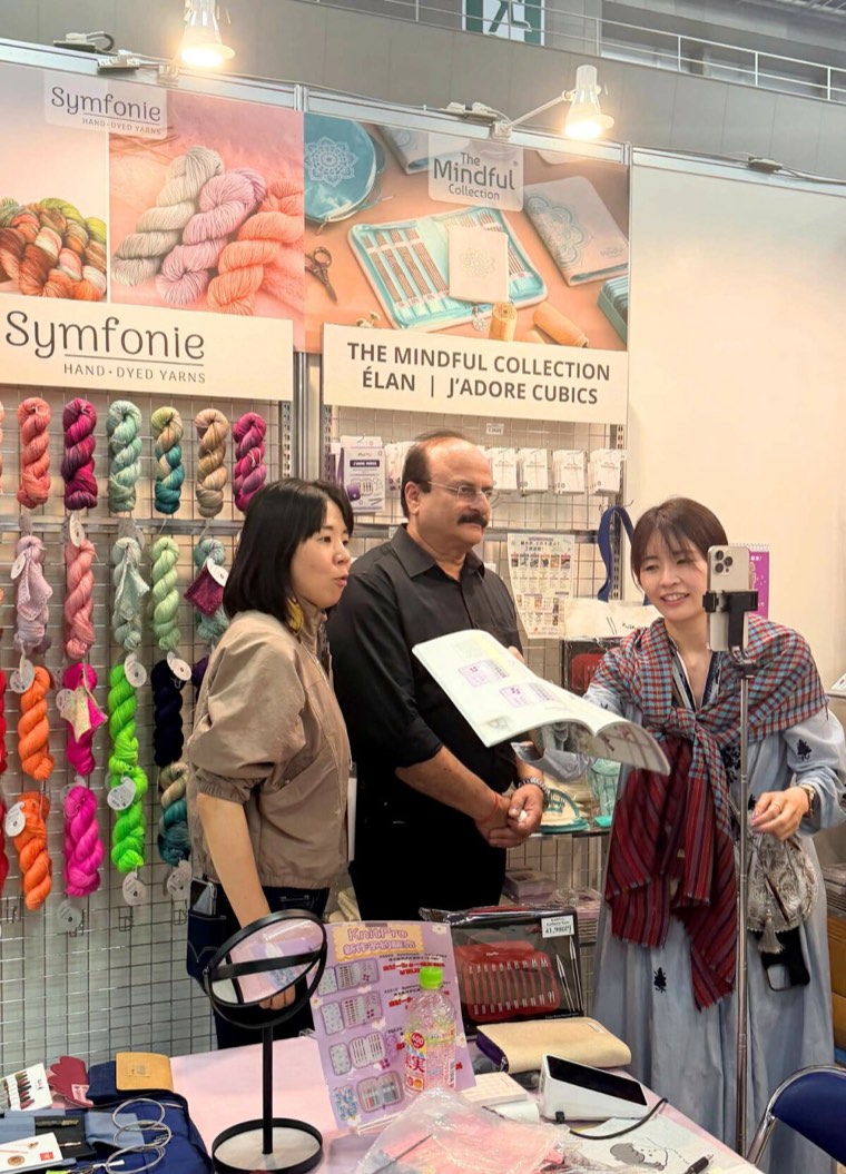 KnitPro副社長 ムニッシュ氏によるInstagram LIVE